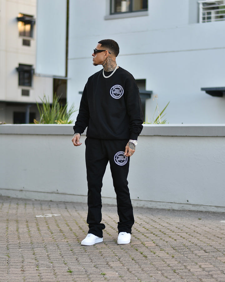 SPKD Crest Jumper Black