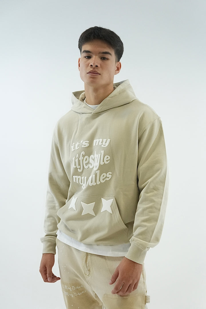 Lifestyle Hoodie Beige