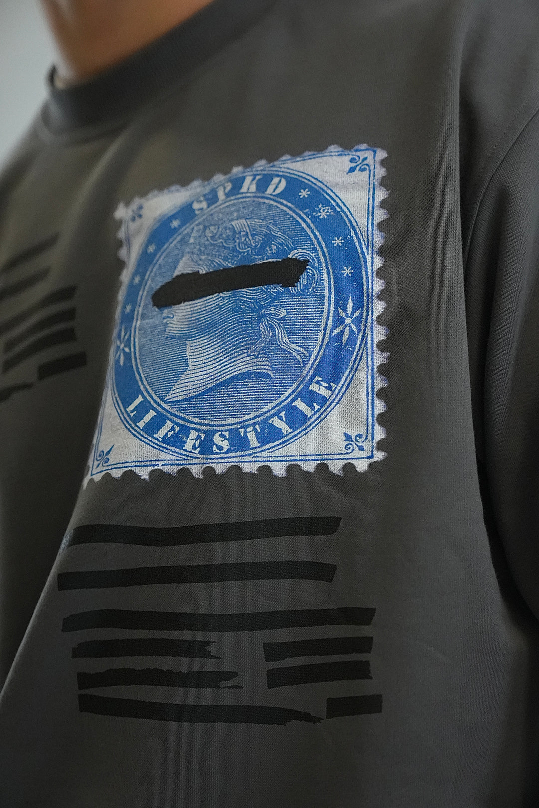 SPKD Stamp Jumper Grey