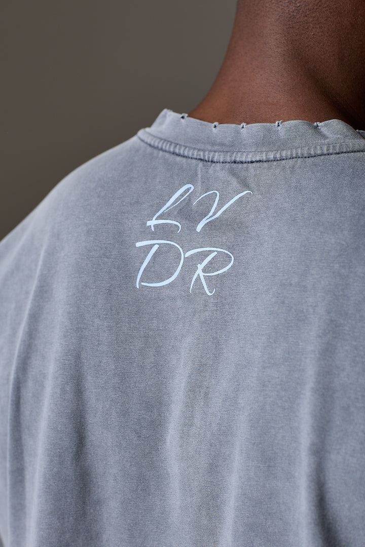 La Vie Des Rêves Washed T-shirt - Grey