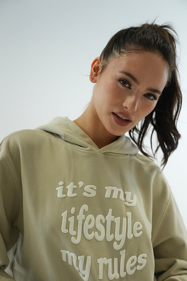 Lifestyle Hoodie Beige