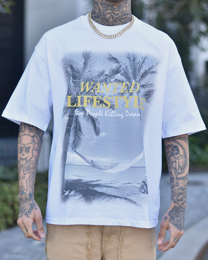 Wanted Lifestyle T-shirt White