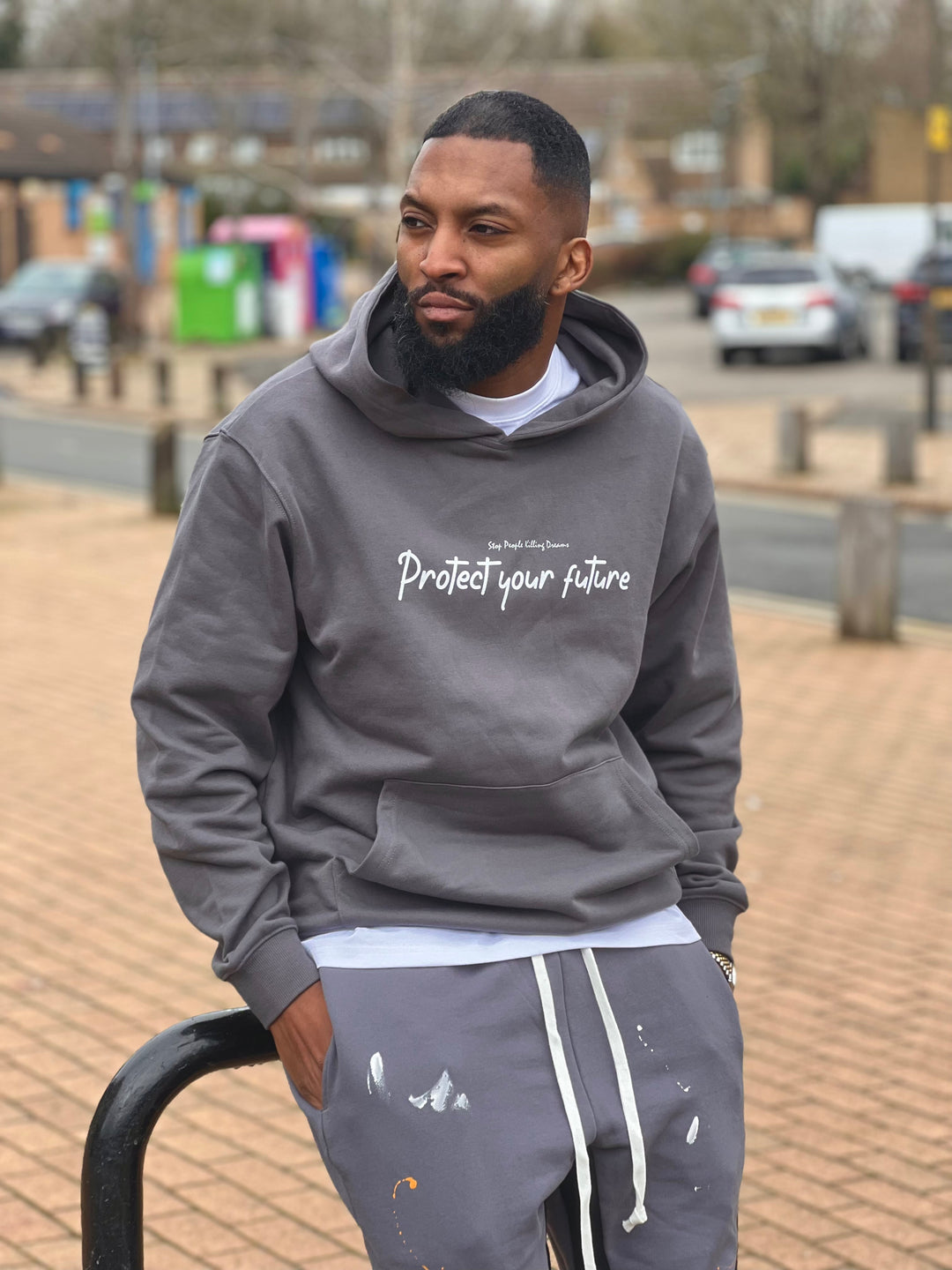 PYF Hoodie Grey