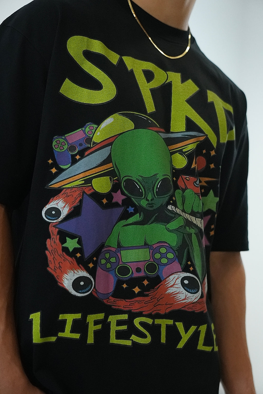 Alien Lifestyle T-Shirt Black