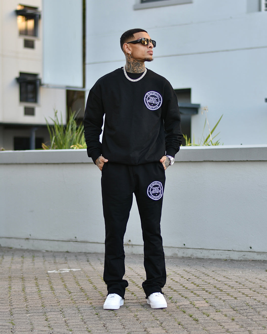 SPKD Crest Track Pants Black