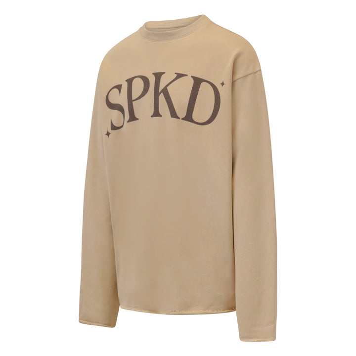 Oversized Sweatshirt Beige