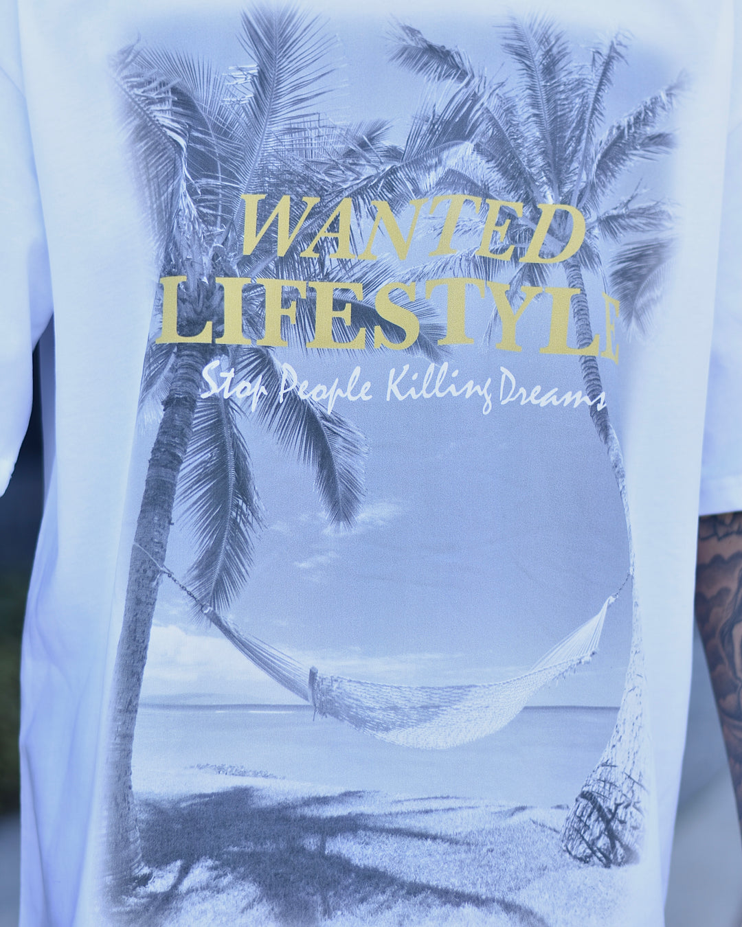 Wanted Lifestyle T-shirt White