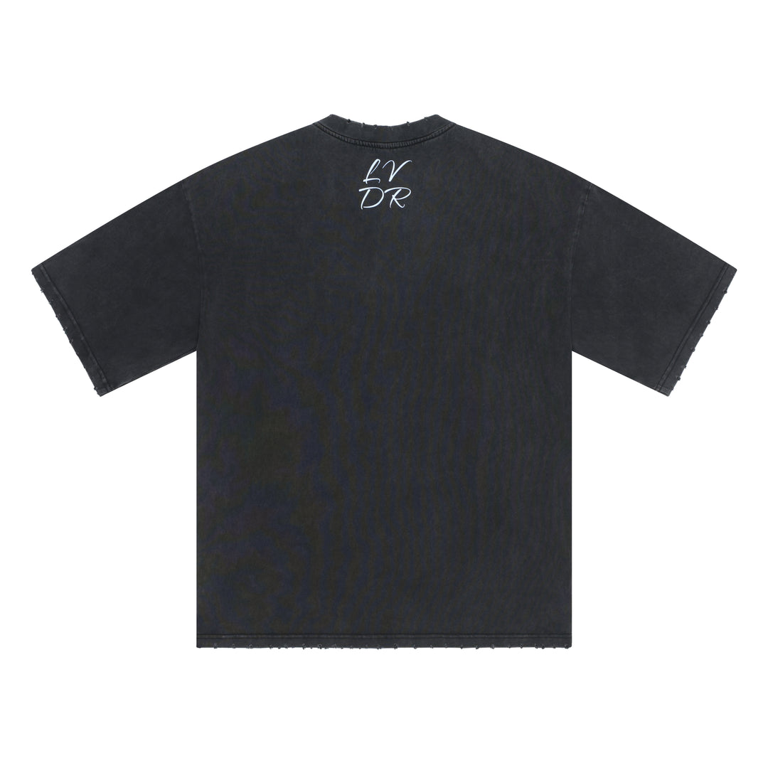 La Vie Des Rêves Washed T-shirt - Black