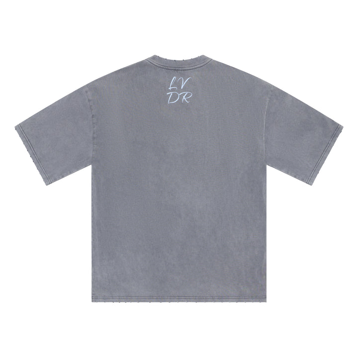 La Vie Des Rêves Washed T-shirt - Grey