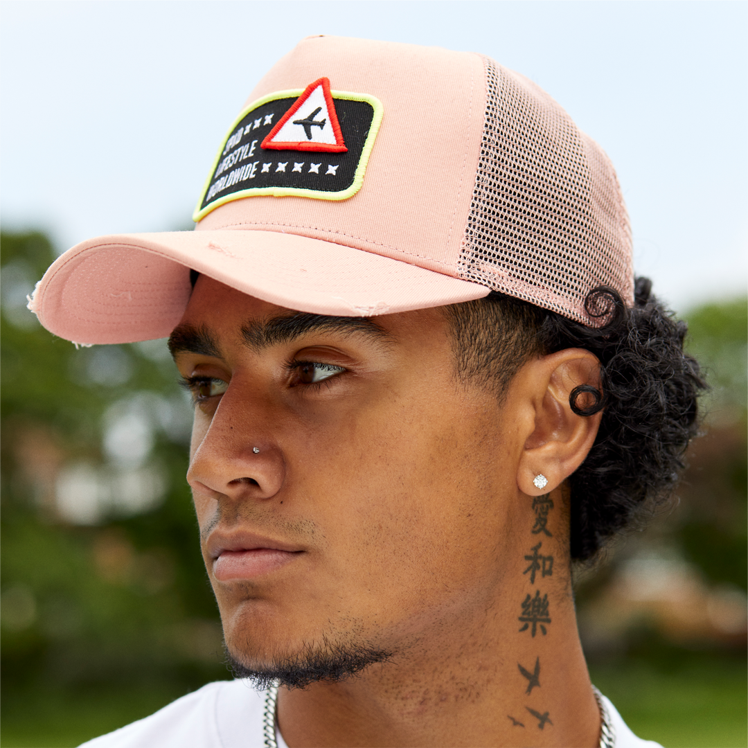 Take Flight Mesh Cap Pink