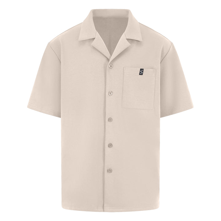 S* Button Shirt - Beige