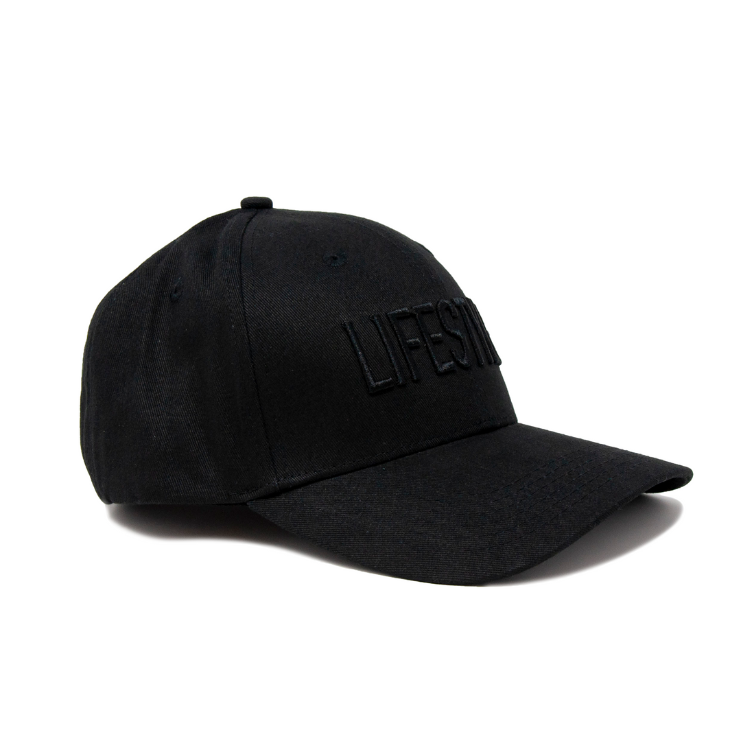 Lifestyle Baseball Cap All Black