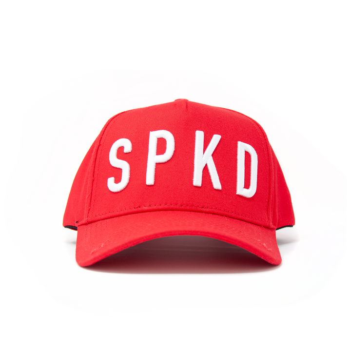 Make A Statement Red Trucker