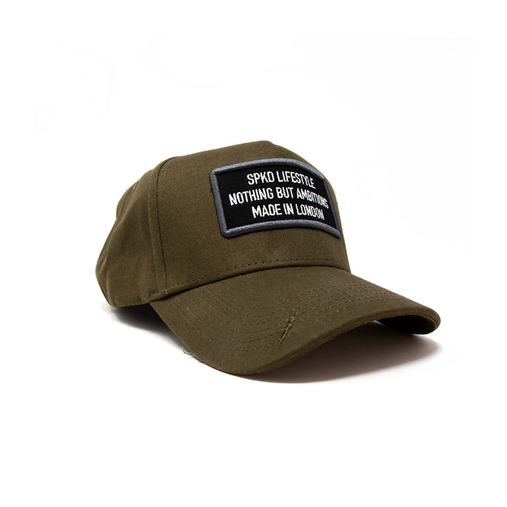 Nothing But Ambitions Olive Trucker Hat