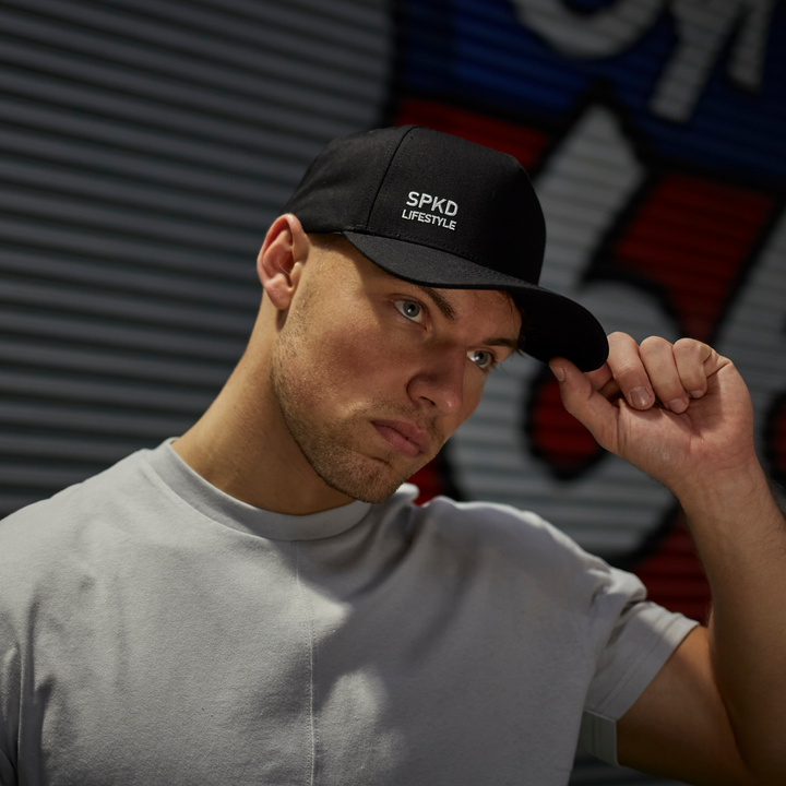 SPKD Lifestyle Black Trucker Hat