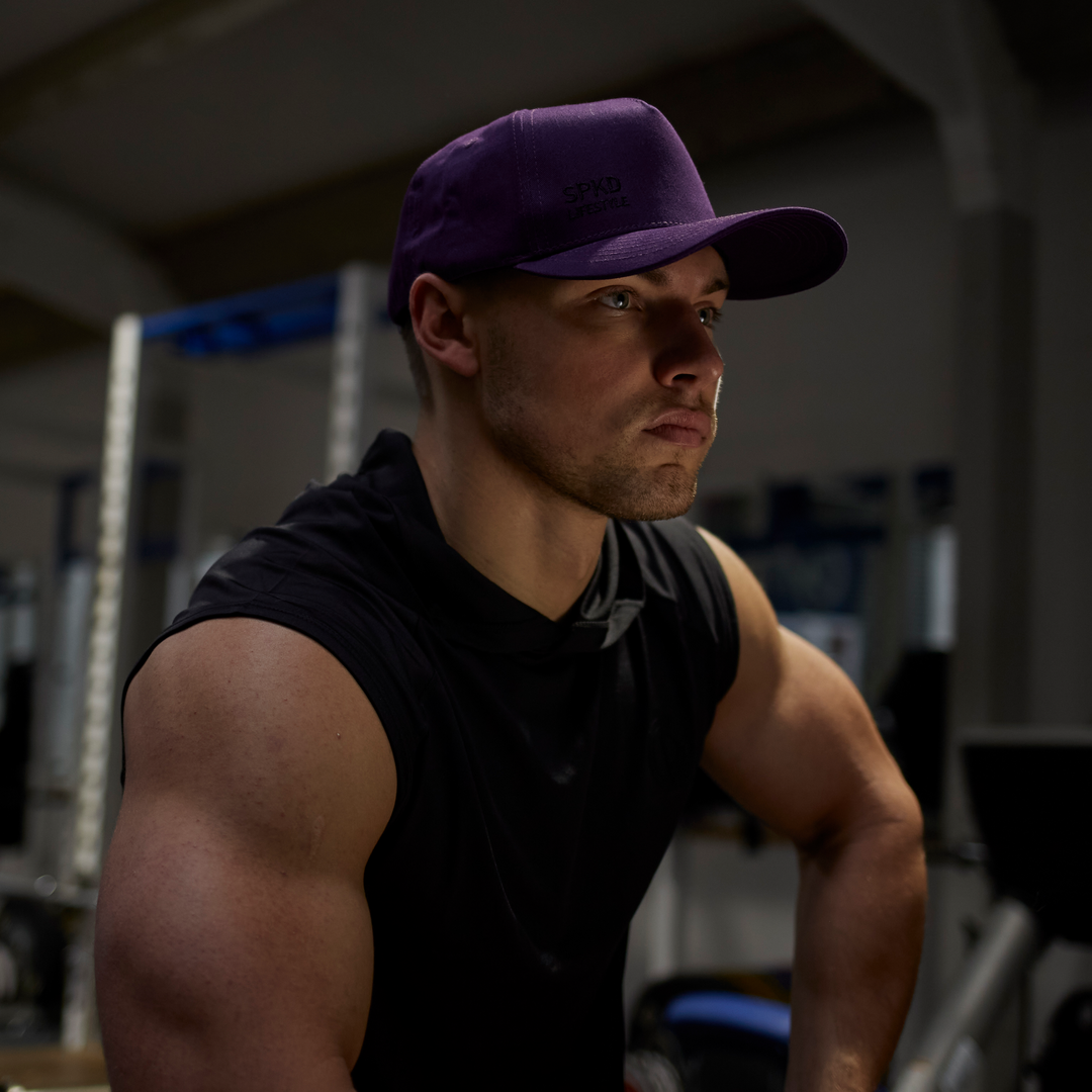 SPKD Lifestyle Purple Trucker Hat