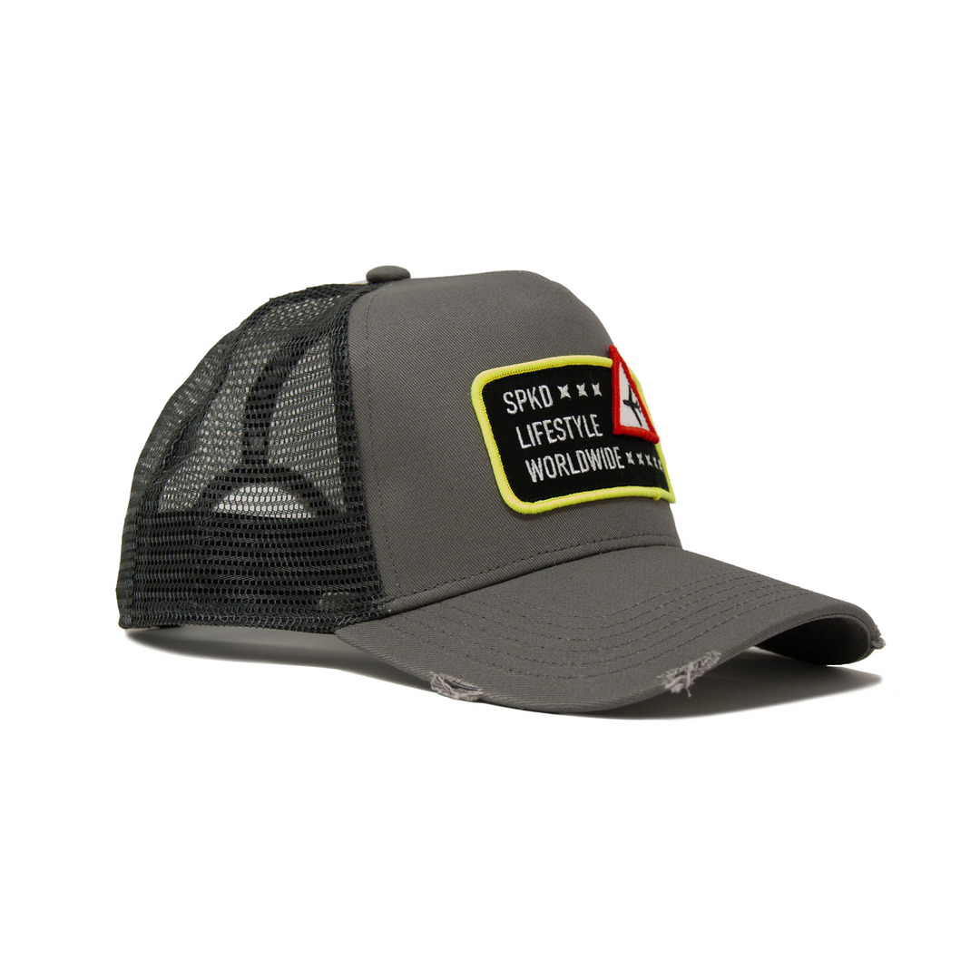 Take Flight Mesh Cap Grey